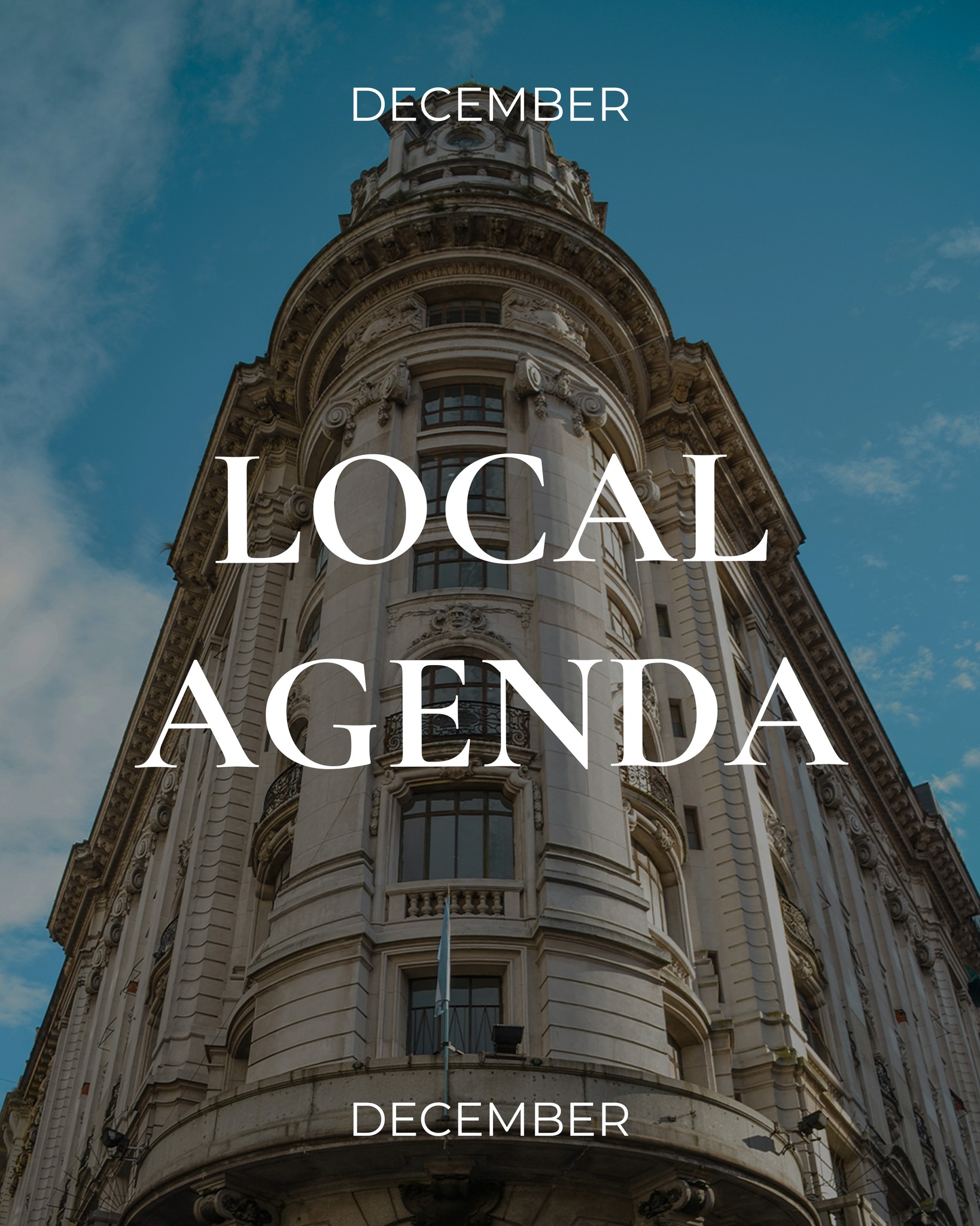 December is sparkling, and the city is buzzing with energy. Dive into festive music, cheer at thrilling sports events, and soak in the magic of the holiday season all month long. ✨
Tip: Bring your curiosity, your holiday spirit, and an empty calendar... December is ready to shine with you! 🎉
#localagenda #poetrybuilding #recoleta #buenosaires #argentina #fyp