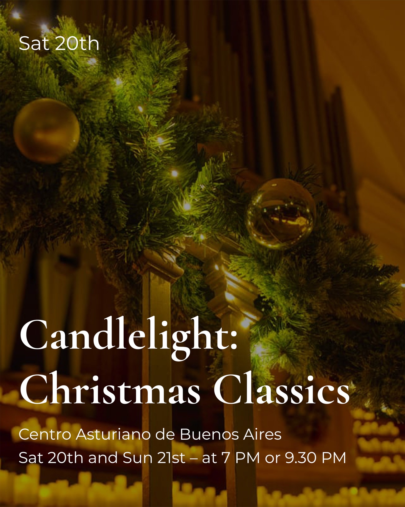 December is sparkling, and the city is buzzing with energy. Dive into festive music, cheer at thrilling sports events, and soak in the magic of the holiday season all month long. ✨
Tip: Bring your curiosity, your holiday spirit, and an empty calendar... December is ready to shine with you! 🎉
#localagenda #poetrybuilding #recoleta #buenosaires #argentina #fyp