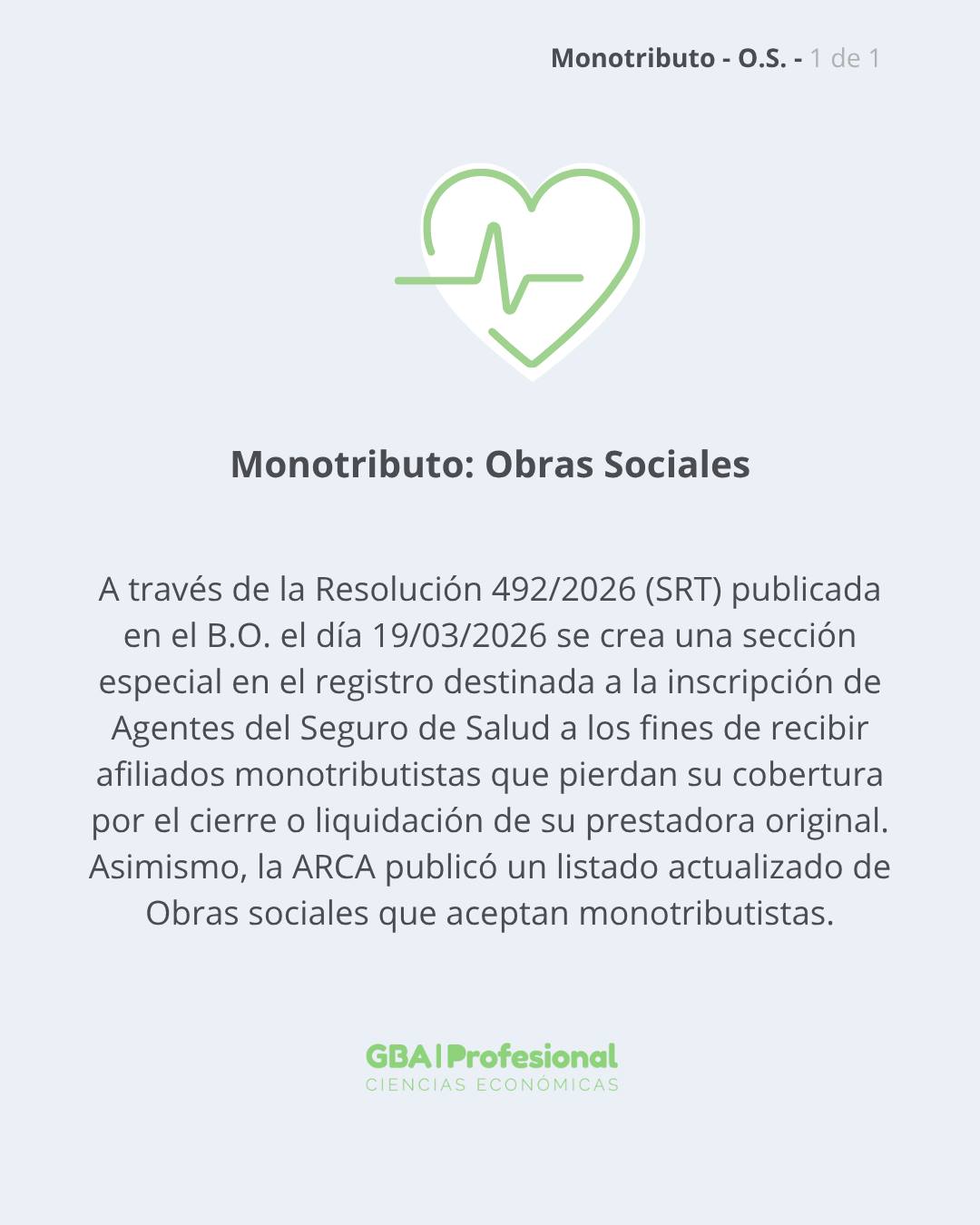 Novedades de la Semana
📌 Esta semana te compartimos las actualizaciones más relevantes para profesionales en Ciencias Económicas:
📲 Seguí conectado para mantenerte al día con lo más importante para tu ejercicio profesional.
🟢 Agradecemos especialmente a @mariana_silvina_villanustre por su colaboración en la recopilación y análisis de estas novedades.
#GBAProfesional #CienciasEconómicas #ActualidadContable #Monotributo #Contadores #Economía #Novedades #FormaciónProfesional