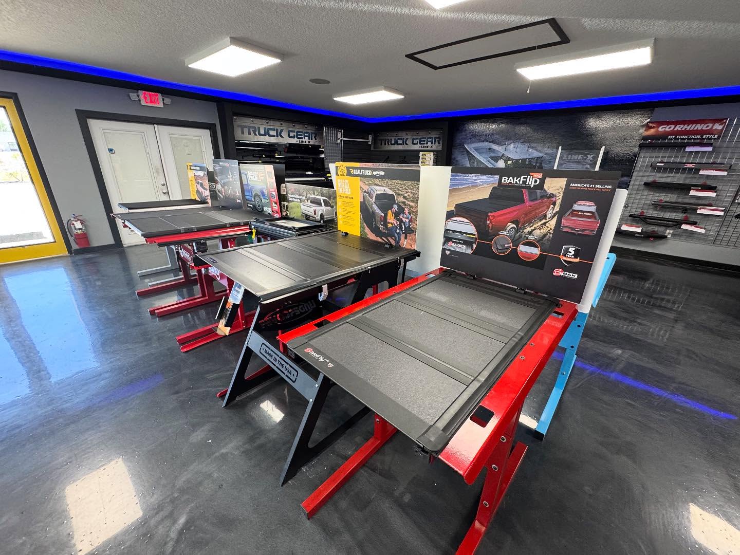 Want to customize your cargo! The sky is the limit. Come visit our showroom and talk with our vehicle upfit experts. From toppers to toolboxes we can outfit your truck and van to suit your needs!