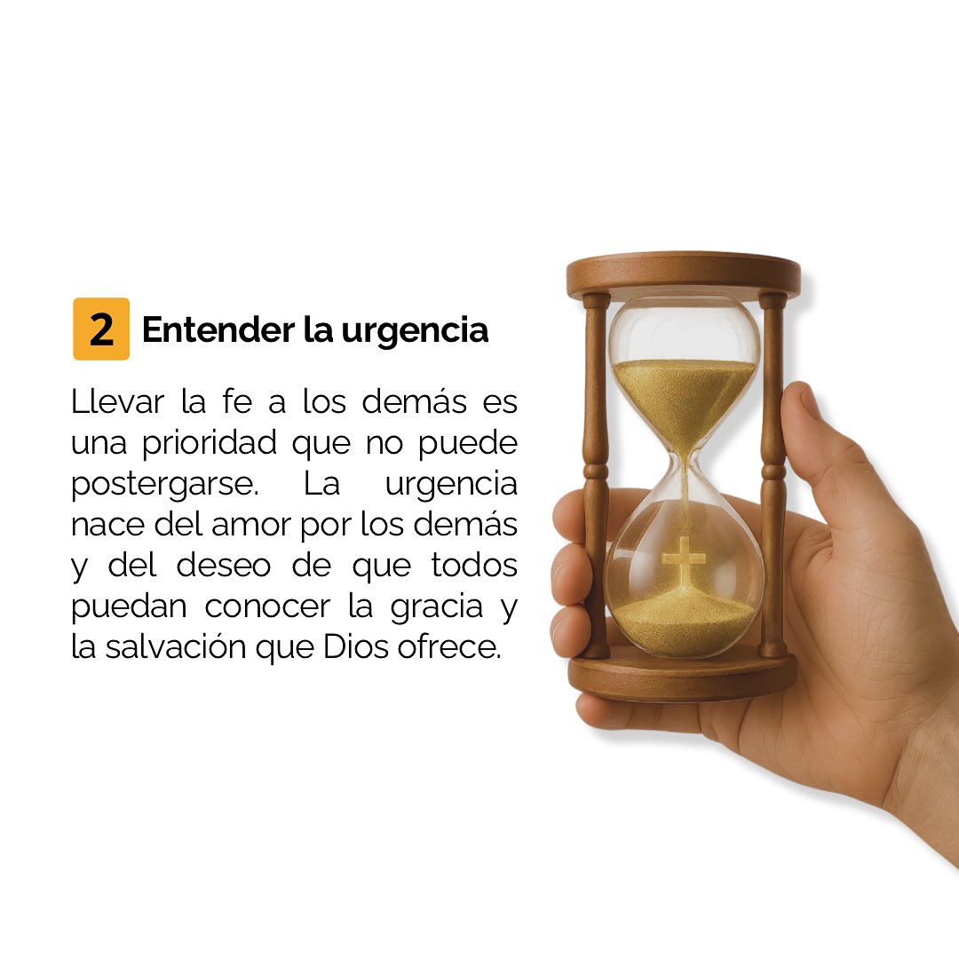Romanos 10:14–17 enseña que la fe crece y se multiplica cuando los creyentes se disponen a actuar. Comprender la misión, reconocer la urgencia y asumir el rol personal permite participar plenamente en el plan de Dios, llevando esperanza, vida y transformación a quienes aún no le conocen.