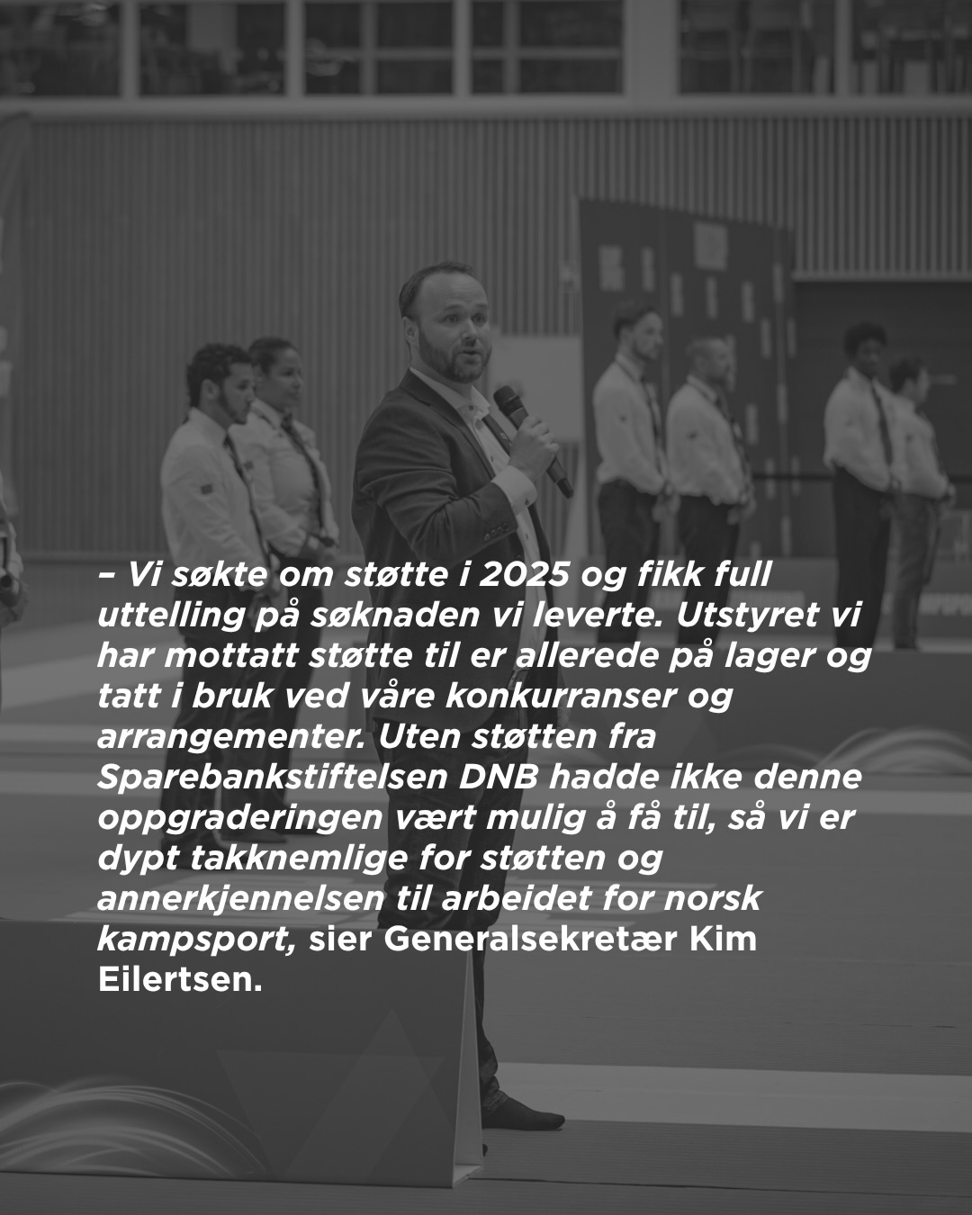 I januar delte vi den gode nyheten om at Norges Kampsportforbund hadde fått støtte til nytt utstyr! Og flere har allerede fått testet ut det nye utstyret, som har blitt tatt i bruk på de forskjellige arrangementene!
Støtten har gjort det mulig å løfte rammene rundt konkurranser og arrangementer, og vi er veldig glade for alle de positive tilbakemeldingene vi har fått fra både utøvere og klubber.
Tusen takk til @sparebankstiftelsendnb for at dere bidrar til utviklingen av norsk kampsport!
Les mer om støtten og fortsettelsen på kampsport.no eller vi link i bio👈🏼